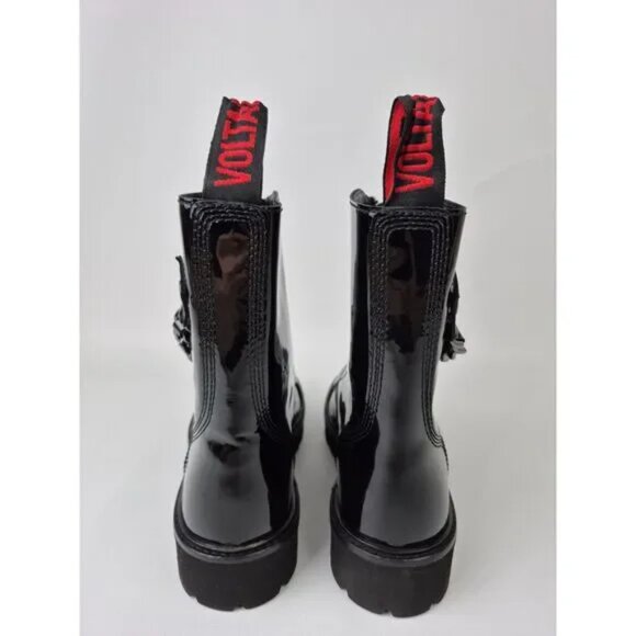 Zadig & Voltaire Joe Patent Leather Biker Boots  EU36/US5 - Picture 2 of 12